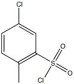 5-chloro-2-methylbenzenesulfonyl chloride 구조식 이미지