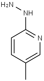 2-hydrazinyl-5-methylpyridine Structure
