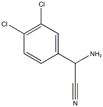 amino(3,4-dichlorophenyl)acetonitrile 구조식 이미지