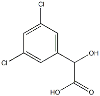 (3,5-dichlorophenyl)(hydroxy)acetic acid 구조식 이미지