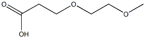 3-(2-methoxyethoxy)propanoic acid Structure