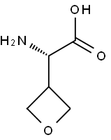 (S)-2-amino-2-(oxetan-3-yl)acetic acid Structure