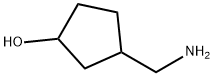 3-(aminomethyl)cyclopentan-1-ol Structure