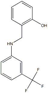 2-({[3-(trifluoromethyl)phenyl]amino}methyl)phenol 구조식 이미지