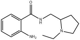 2-amino-N-[(1-ethylpyrrolidin-2-yl)methyl]benzamide Structure