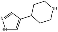 4-(1H-pyrazol-4-yl)piperidine Structure
