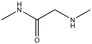 N-methyl-2-(methylamino)acetamide Structure