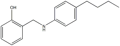 2-{[(4-butylphenyl)amino]methyl}phenol Structure