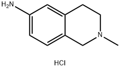 2-Methyl-1,2,3,4-tetrahydroisoquinolin-6-amine dihydrochloride Structure