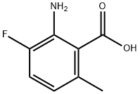 2-아미노-3-플루오로-6-메틸벤조산 구조식 이미지