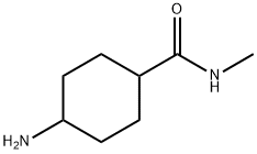 4-amino-N-methylcyclohexane-1-carboxamide 구조식 이미지