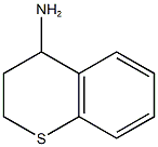 3,4-Dihydro-2H-1-benzothiopyran-4-amine Structure