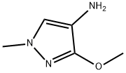 1H-Pyrazol-4-amine,3-methoxy-1-methyl-(9CI) 구조식 이미지