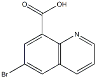 6-bromoquinoline-8-carboxylic acid Structure