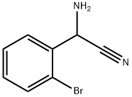 amino(2-bromophenyl)acetonitrile Structure