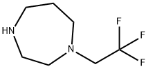 1-(2,2,2-TRIFLUOROETHYL)-1,4-DIAZEPANE Structure