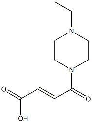(2E)-4-(4-ethylpiperazin-1-yl)-4-oxobut-2-enoic acid Structure