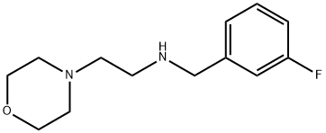 [(3-fluorophenyl)methyl][2-(morpholin-4-yl)ethyl]amine Structure