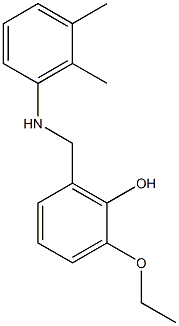 2-{[(2,3-dimethylphenyl)amino]methyl}-6-ethoxyphenol Structure