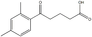 5-(2,4-dimethylphenyl)-5-oxopentanoic acid Structure