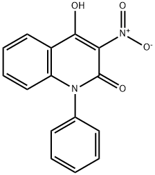 4-hydroxy-3-nitro-1-phenyl-1,2-dihydroquinolin-2-one Structure
