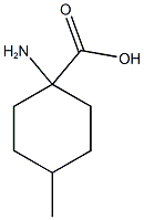 1-amino-4-methylcyclohexanecarboxylic acid Structure