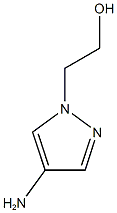 2-(4-amino-1H-pyrazol-1-yl)ethan-1-ol 구조식 이미지