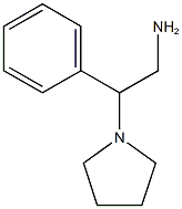 2-phenyl-2-(pyrrolidin-1-yl)ethan-1-amine 구조식 이미지