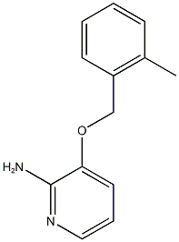 3-[(2-methylphenyl)methoxy]pyridin-2-amine 구조식 이미지