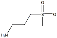3-methanesulfonylpropan-1-amine 구조식 이미지