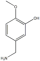 5-(aminomethyl)-2-methoxyphenol Structure