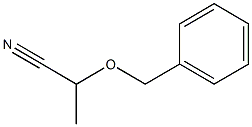 2-Benzyloxypropanenitrile 구조식 이미지