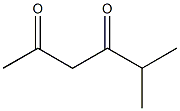 5-methylhexane-2,4-dione Structure