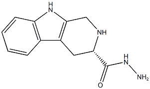 (3S)-1H,2H,3H,4H,9H-pyrido[3,4-b]indole-3-carbohydrazide 구조식 이미지