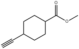 methyl 4-ethynylcyclohexane-1-carboxylate Structure