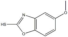 5-methoxy-1,3-benzoxazole-2-thiol 구조식 이미지