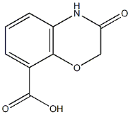 3-oxo-3,4-dihydro-2H-1,4-benzoxazine-8-carboxylic acid Structure