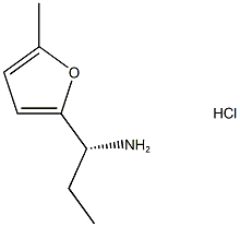 (1R)-1-(5-methylfuran-2-yl)propan-1-amine hydrochloride 구조식 이미지