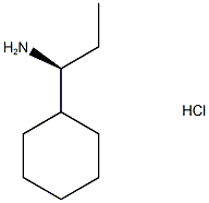 (1S)-1-cyclohexylpropan-1-amine hydrochloride Structure