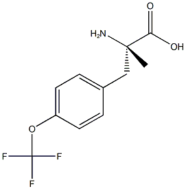 α-Me-Phe(4-OCF<sub>3<sub>)-OH Structure