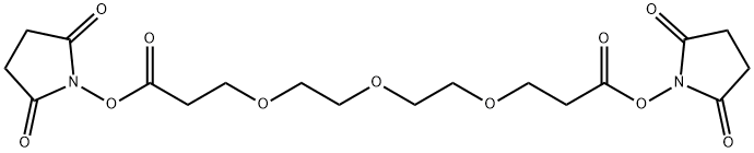 alpha, oMega-DisucciniMidyl diethylene glycol Structure