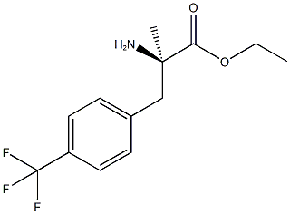 α-Me-D-Phe(4-CF<sub>3<sub>)-OEt·HCl·H<sub>2<sub>O Structure