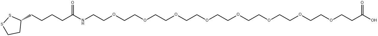 리포아미도-PEG8-산 구조식 이미지