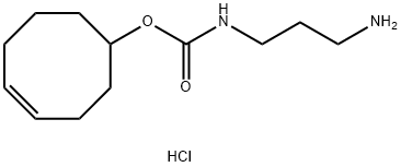 TCO-NH2, HCl salt 구조식 이미지