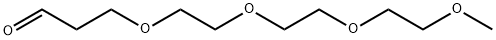 m-PEG4-aldehyde Structure