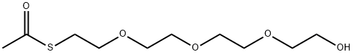 S-acetyl-PEG4-alcohol 구조식 이미지