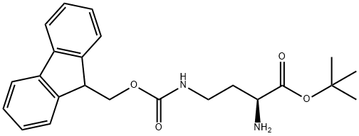 H-L-Dap(Fmoc)-OtBu*HCl 구조식 이미지