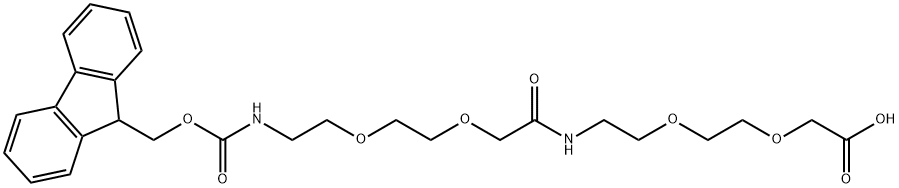 Fmoc-AEEA-AEEA Structure