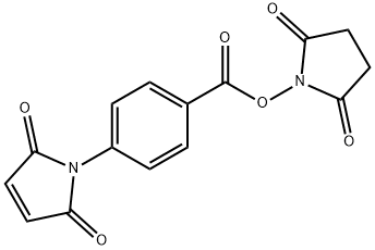 4-N-Maleimidobenzoic acid-NHS Structure