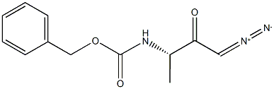 Z-L-Ala-CHN2 Structure